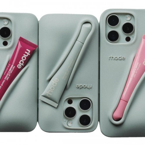 Rhode iPhone Case Gray (Lip Case ONLY)