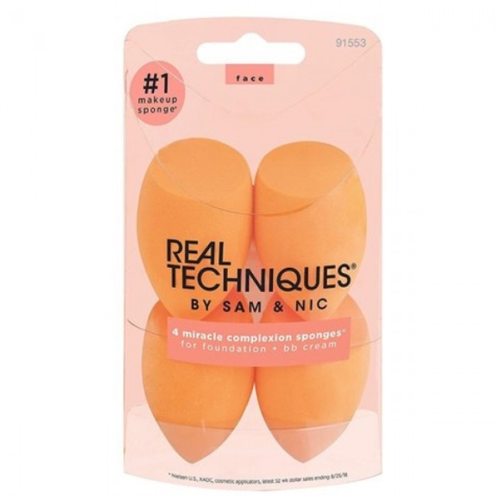 Real Techniques Sponges Miracle Complexion (4 ct)