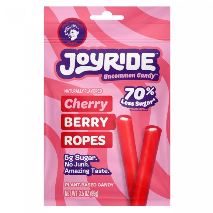 JOYRIDE Candy Ropes Cherry Berry