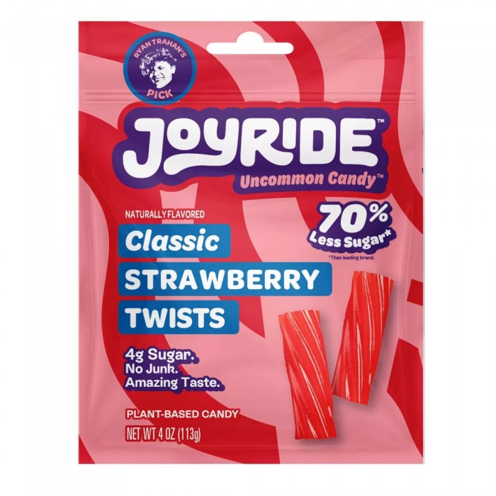 JOYRIDE Candy Twists Classic Strawberry