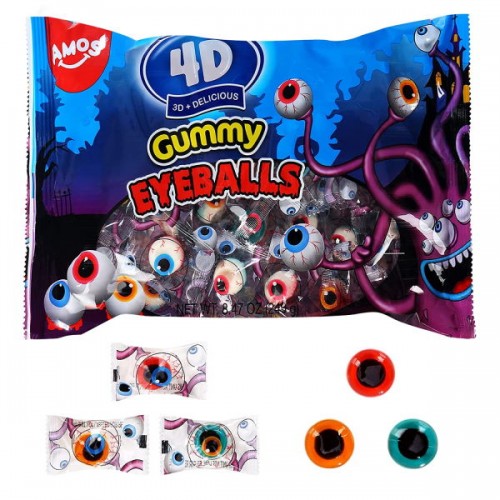 Halloween Candy Gummy 4D Eyeball