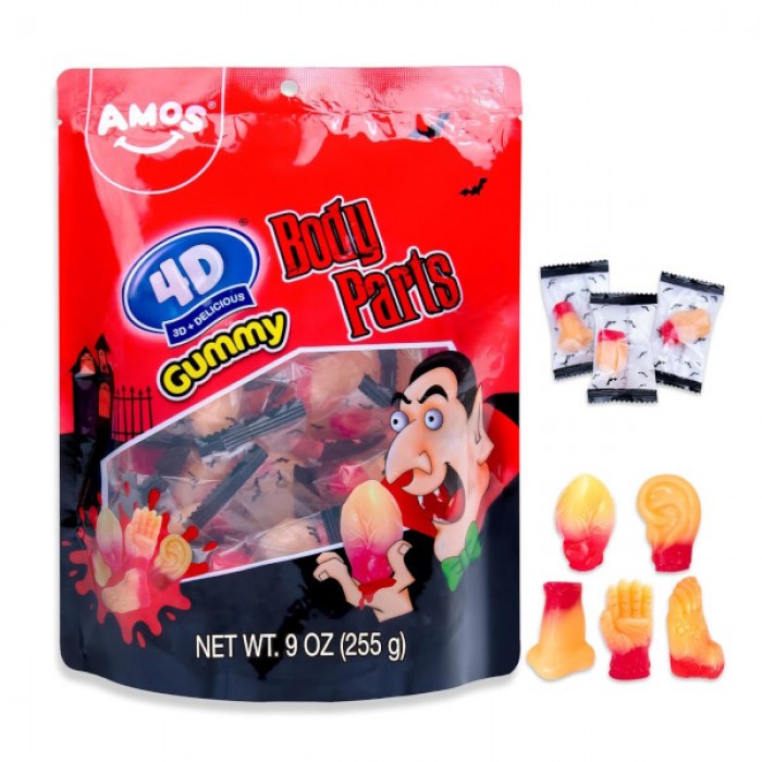 Halloween Candy Gummy 4D Body Parts