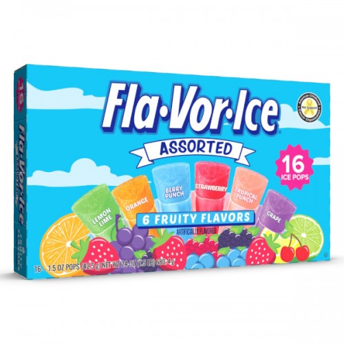 FlaVorIce Ice Pops Assorted (16 ct)